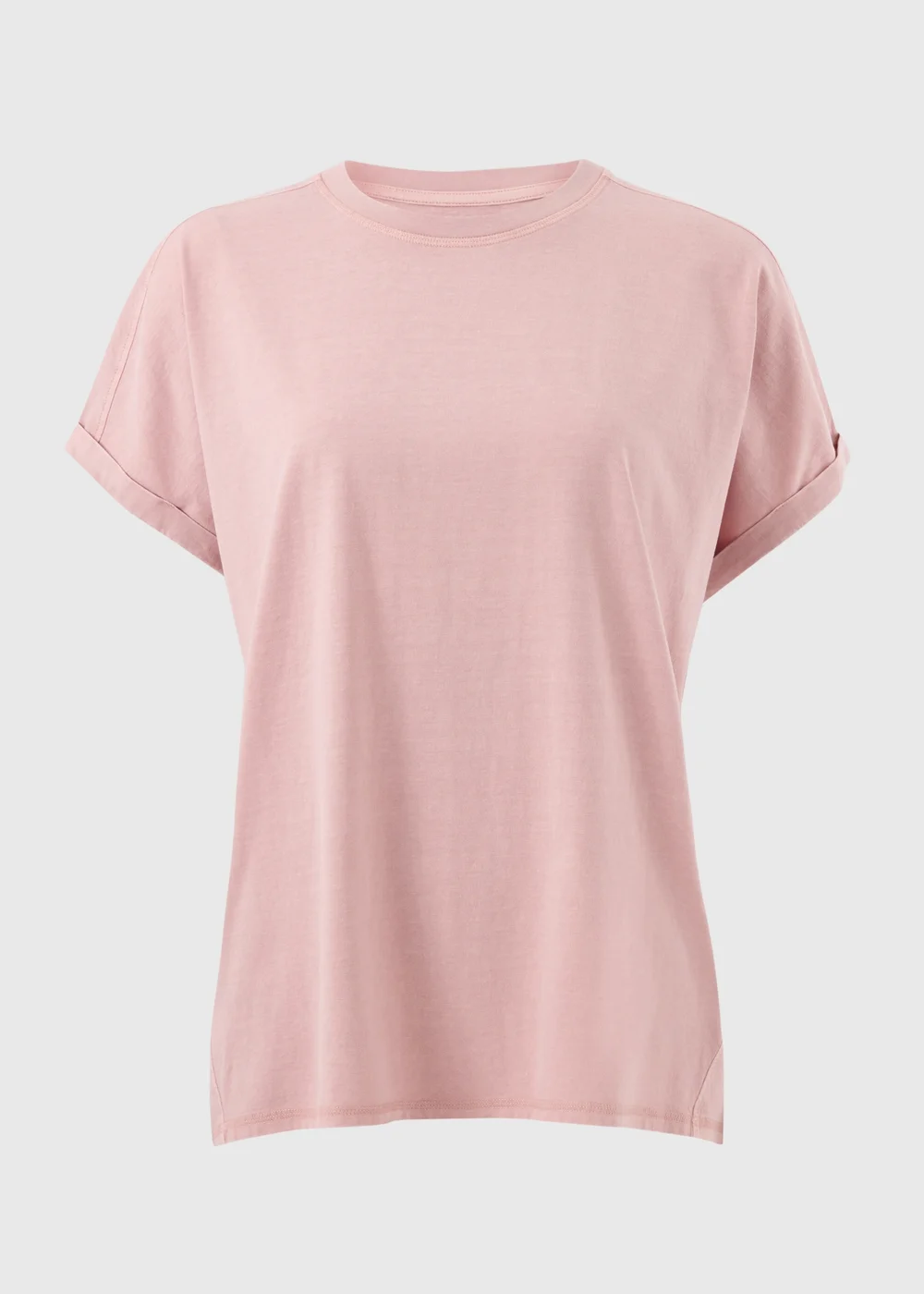 Nude Pink Longline T-Shirt - XL Image 3