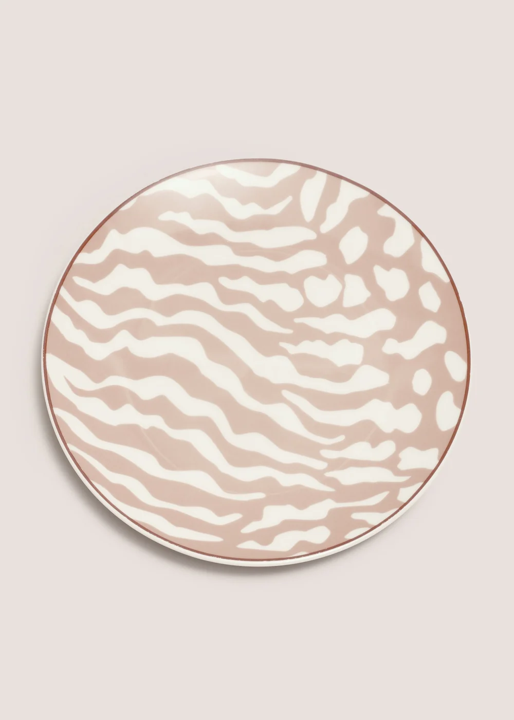 Zebra Print Side Plate Image 1