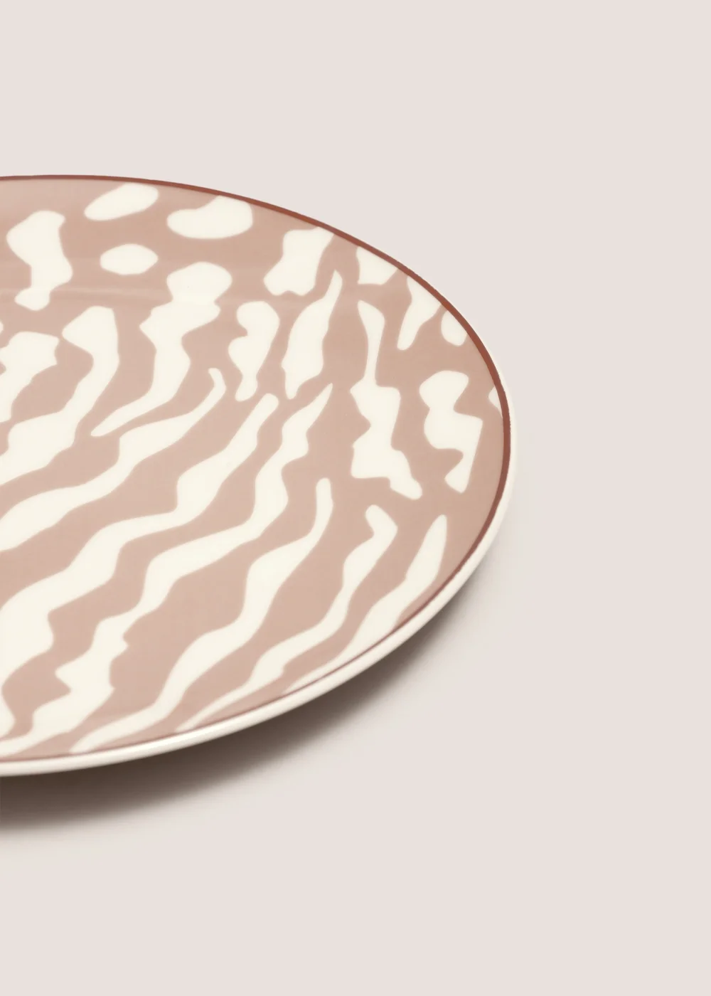 Zebra Print Side Plate Image 2