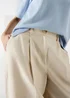 Et Vous Cream Barrel Leg Trousers - Size 08 31 leg Image 2