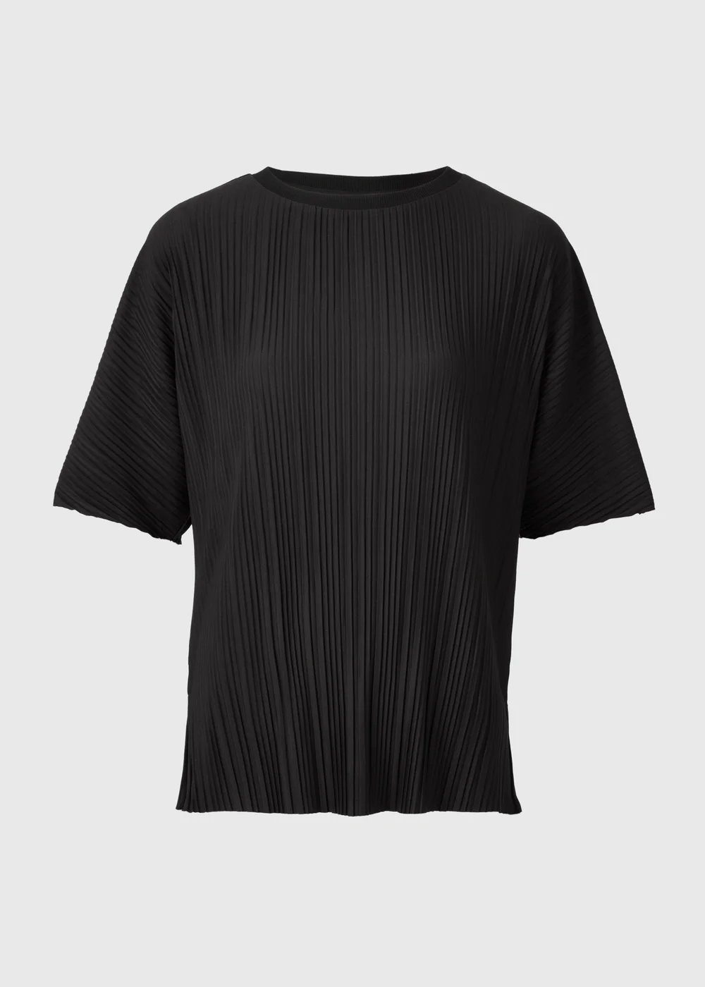 Black Plisse Co Ord Top - 8 Image 4