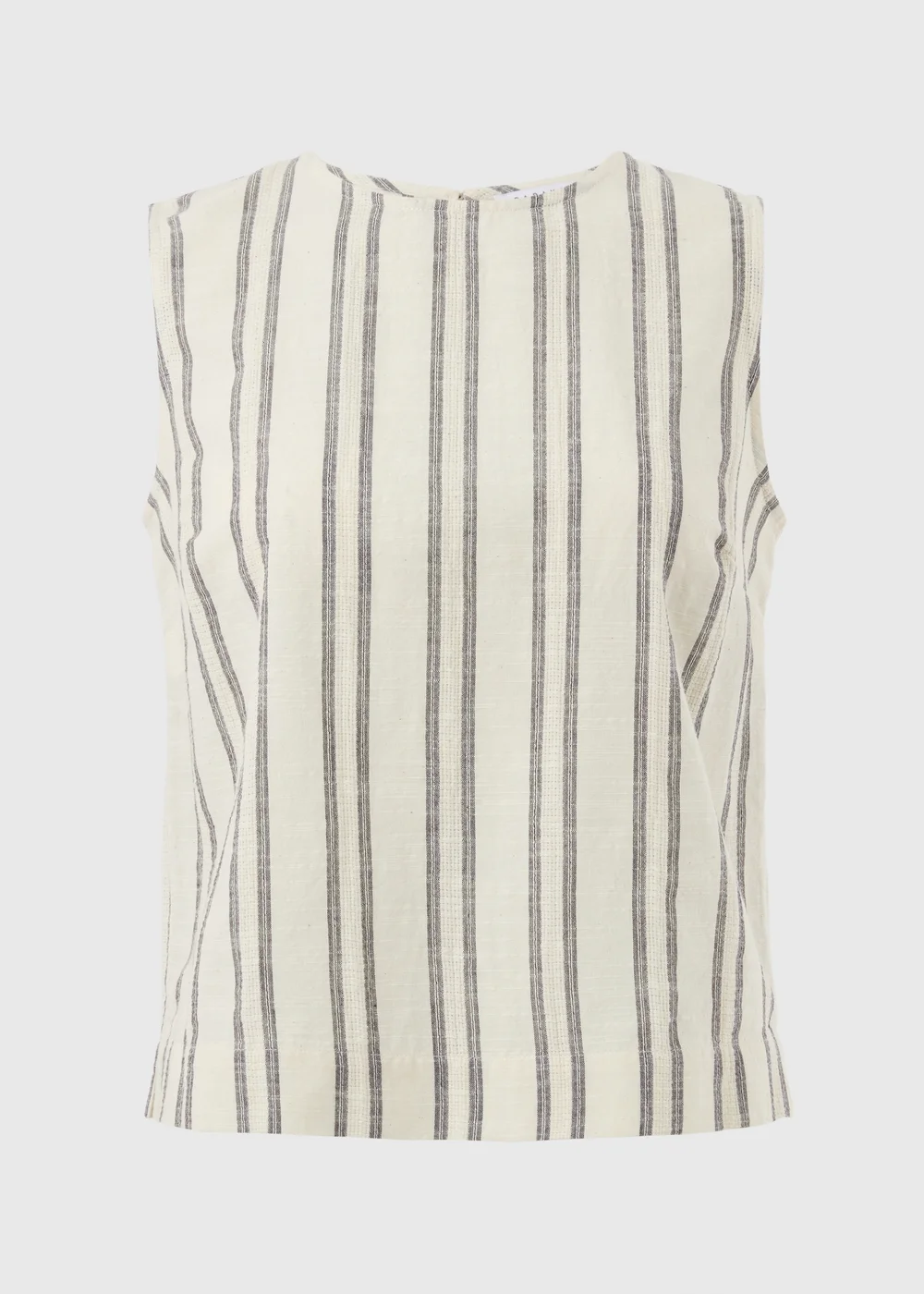 Cream Stripe Co Ord Vest Top - 28 Image 4