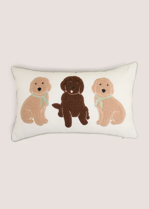 Cockapoo Boucle Cushion Image 1