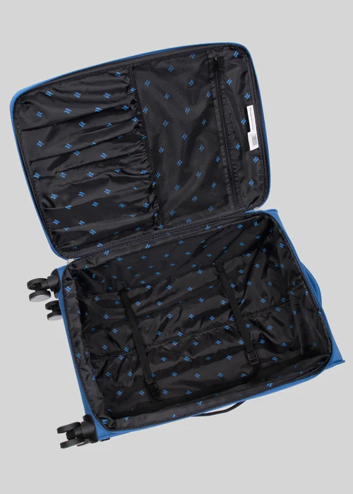 IT Luggage Cobalt Blue Expedite Soft Suitcase - UNDERSEAT Image 2