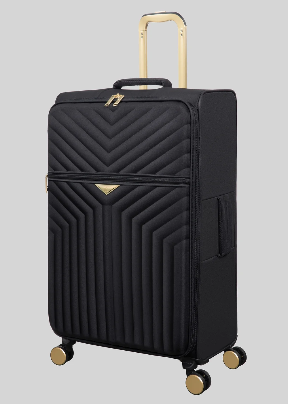 IT Luggage Black Desirable Suitcase - VANITY Image 3
