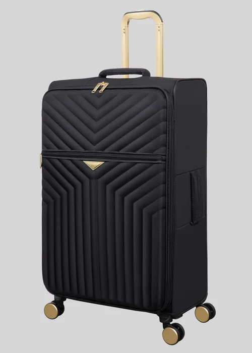 IT Luggage Black Desirable Suitcase - VANITY Image 3