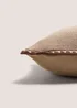 Natural Woven Edge Cushion Image 2
