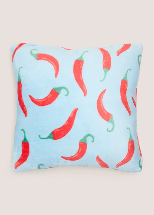 Blue Chilli Cushion Image 1