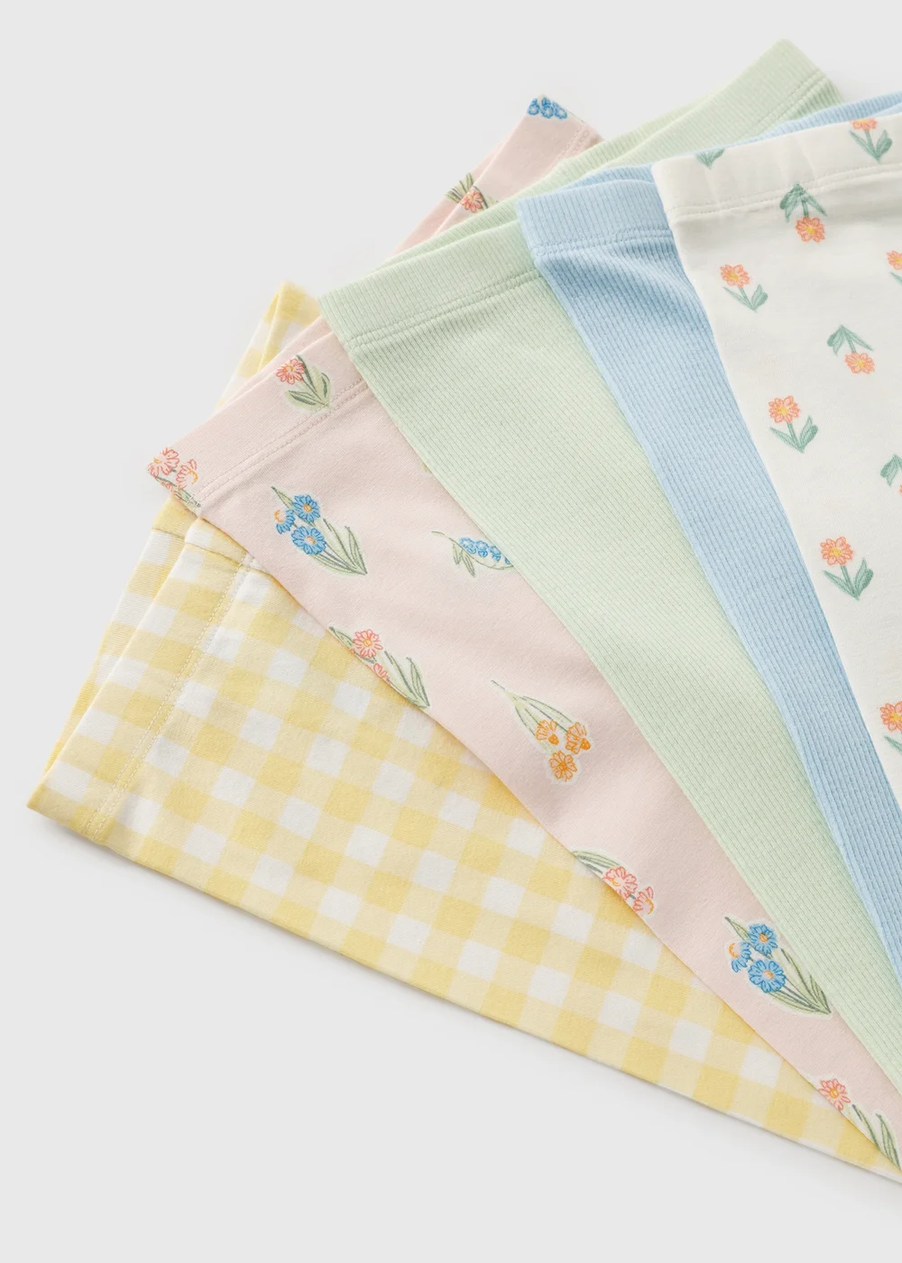 Baby Multicolour Floral Spring Leggings (Newborn-23mths) - Up to 1 Month Image 2