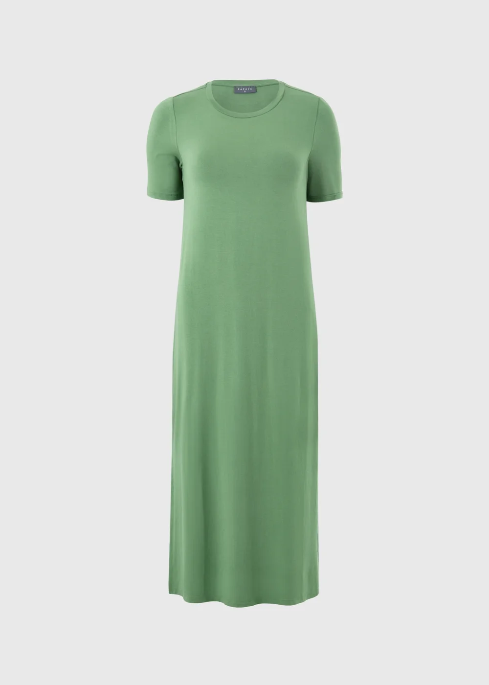 Green T-Shirt Midi Dress - 14 Image 4
