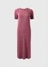Raspberry T-Shirt Midi Dress - 24 Image 4