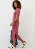 Raspberry T-Shirt Midi Dress - 24 Image 2