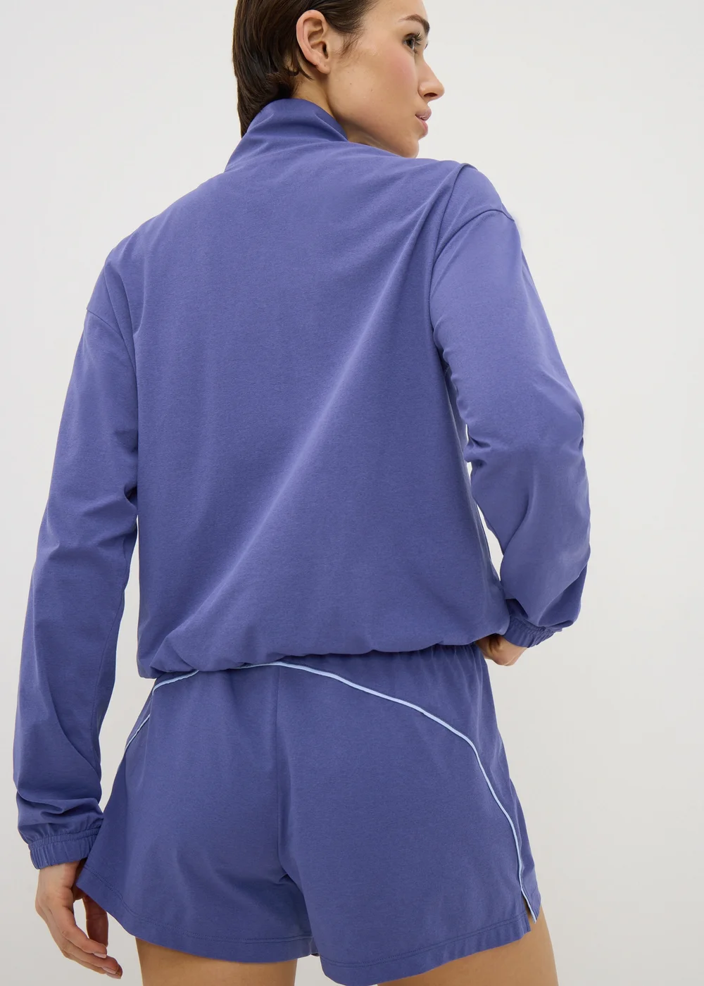 Souluxe Blue Piped Co Ord Running Shorts - Extra Large Image 3