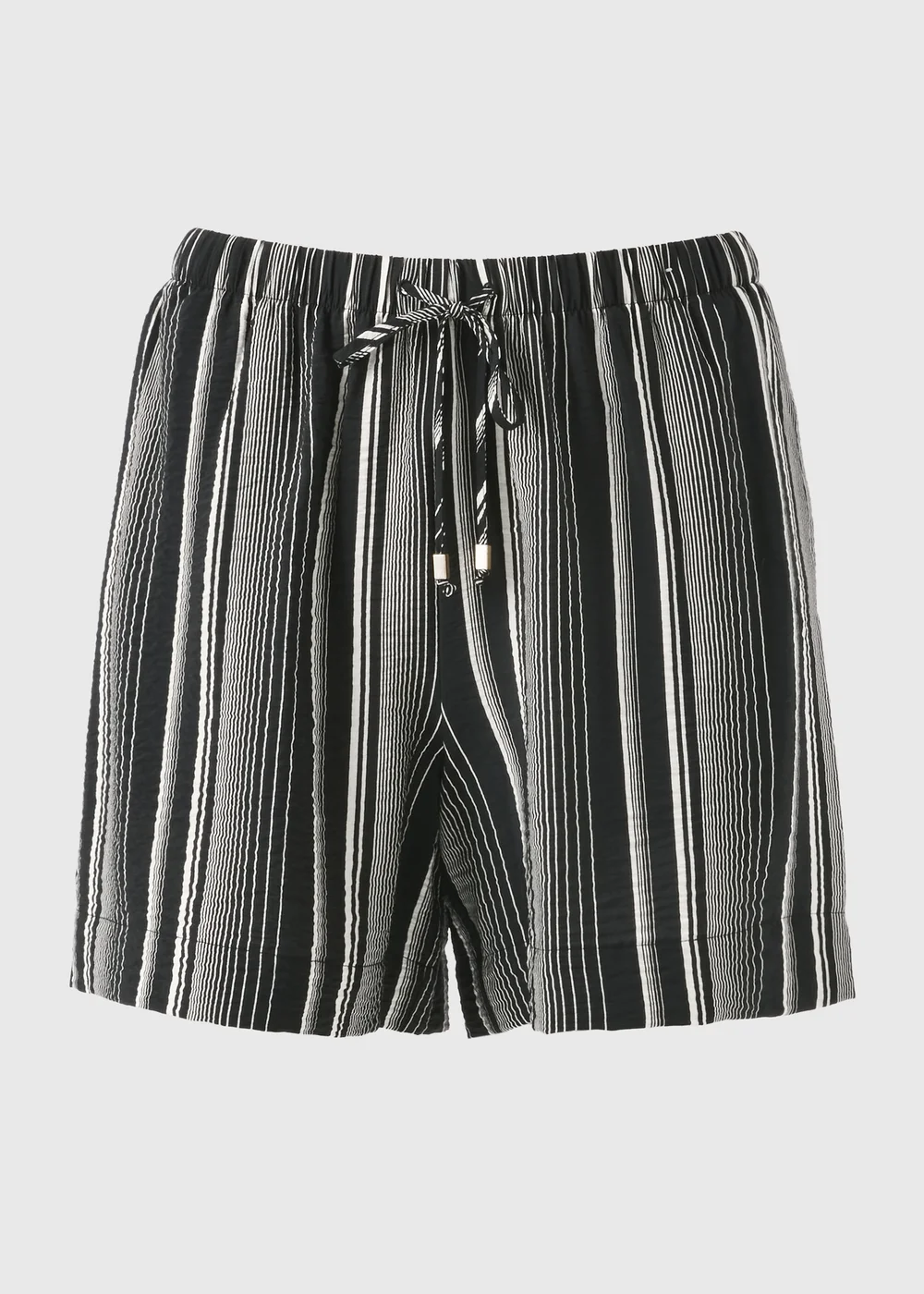 Black Stripe Airflow Shorts - Size 28 Image 4