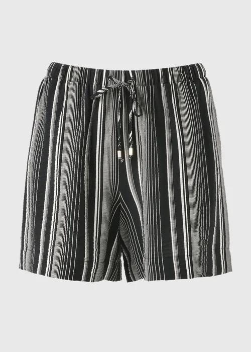 Black Stripe Airflow Shorts - Size 28 Image 4