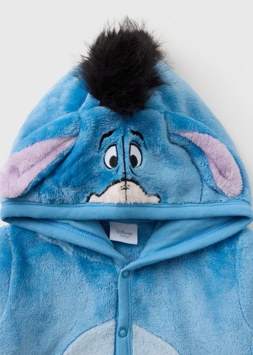 Winnie The Pooh Baby Blue Eeyore Pramsuit (Newborn-18mths) - Up to 1 Month Image 2