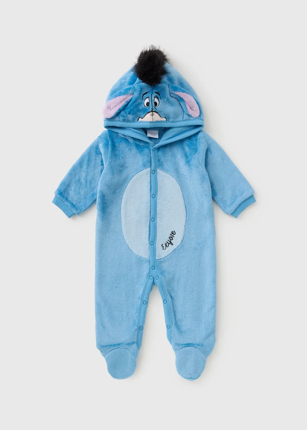 Winnie The Pooh Baby Blue Eeyore Pramsuit (Newborn-18mths) - Up to 1 Month Image 1
