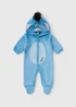 Winnie The Pooh Baby Blue Eeyore Pramsuit (Newborn-18mths) - Up to 1 Month Image 1