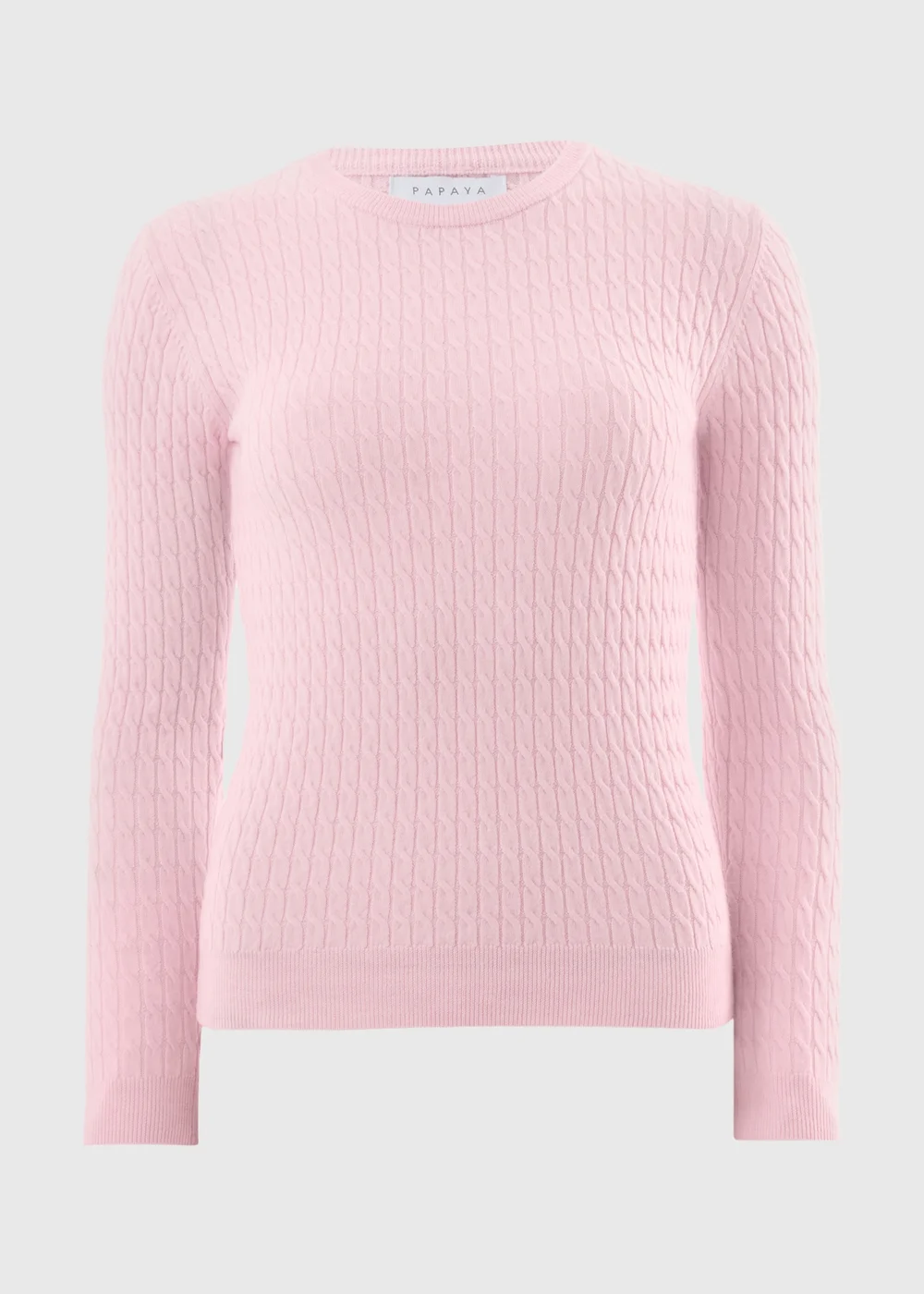 Light Pink Baby Cable Jumper - 8 Image 2