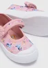 Bluey Girls Pink Mary Jane Canvas Shoes (Younger 4-12) - Size 4 Infants Image 2