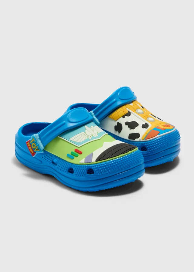 Disney Toy Story Boys Blue Buzz Woody Clogs (Younger 4/5-12/13)