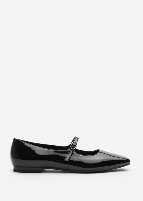 Where's That From Jennifer Black Patent Mary Jane Flats - 5 Image 1