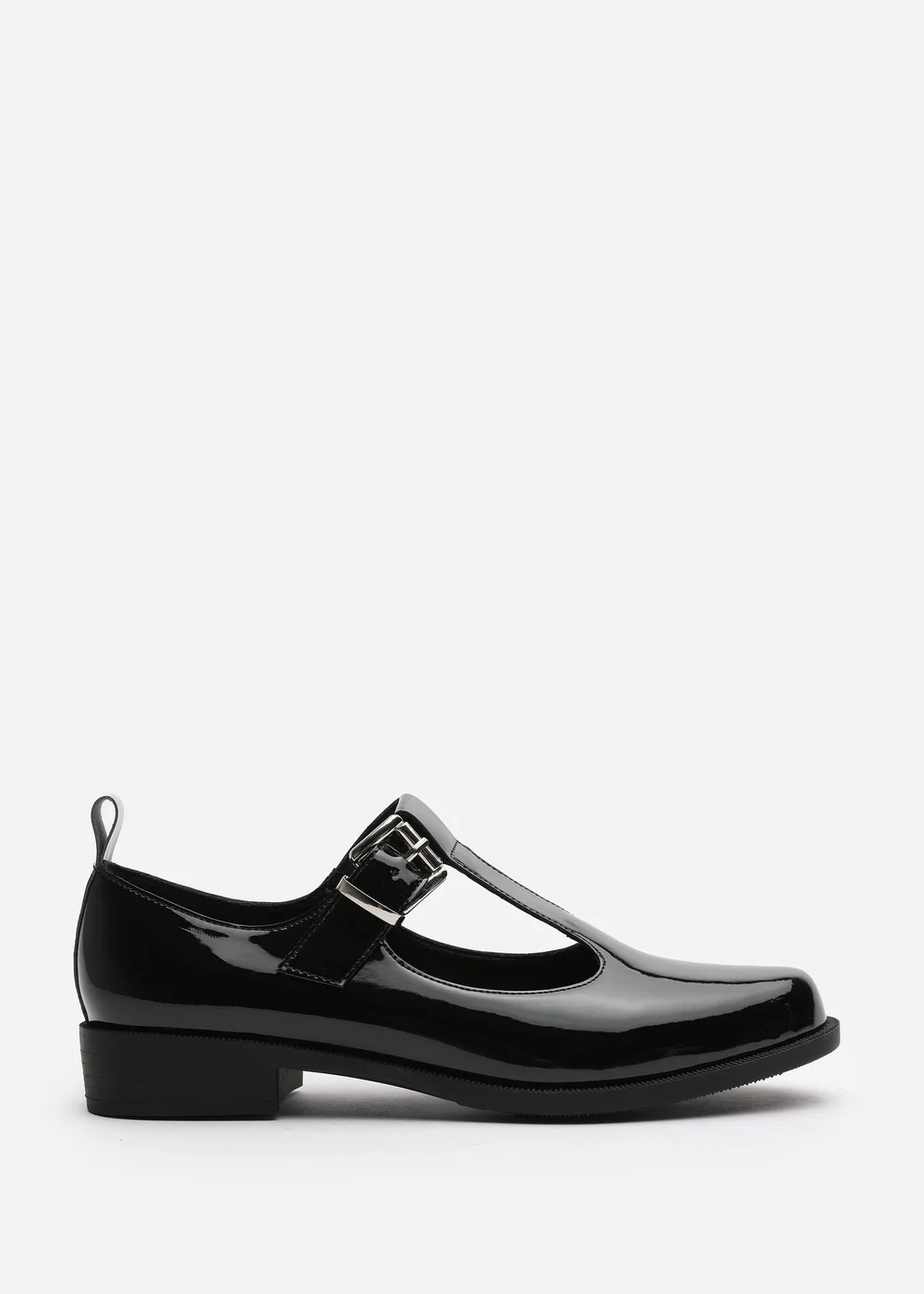 Where's That From Natalie Black Patent Wide-Fit Mary Janes Loafers - 5 Image 3