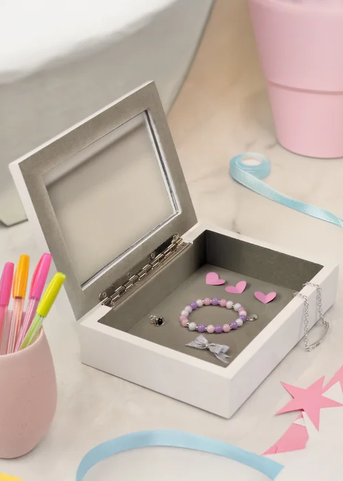 Personalised Memento Company White Bow Jewellery Box - One Size Image 5