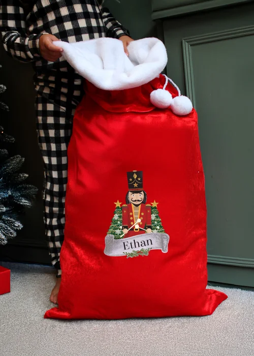 Personalised Memento Company Red Nutcracker Sack - One Size Image 3