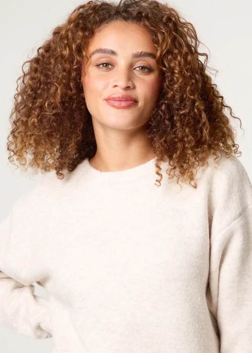 Blue Vanilla Stone Round Neck Jumper - L/XL Image 3