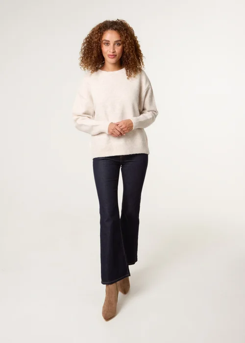 Blue Vanilla Stone Round Neck Jumper - L/XL Image 4