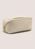Natural Woven Makeup Bag Image 1