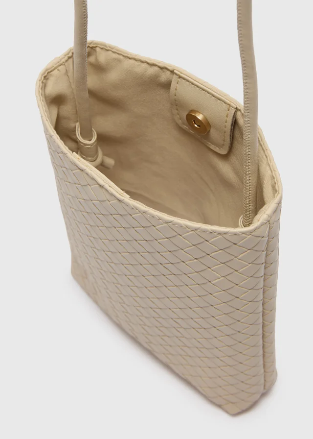 Natural Woven Phone Bag