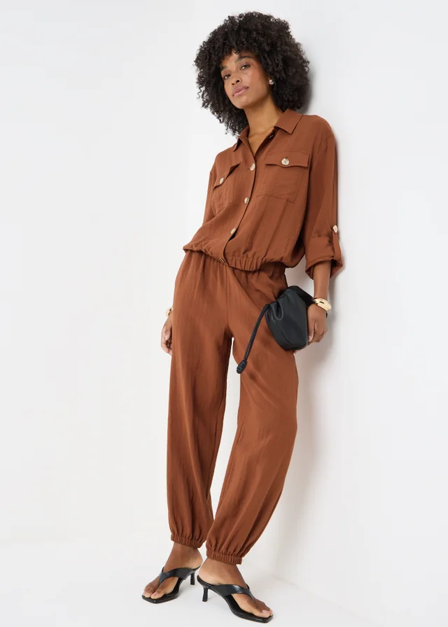 Terracotta Soft Utility Co Ord Jacket