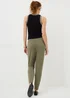 Khaki Harem Trousers - Size 8 Image 3