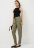 Khaki Harem Trousers - Size 8 Image 1