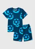 Boys Navy Football Pyjama Set (1-13yrs) - 1 to 1 half years Image 1