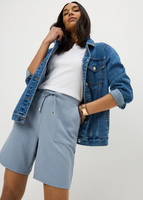 Blue Clipper Shorts - 10 Image 1