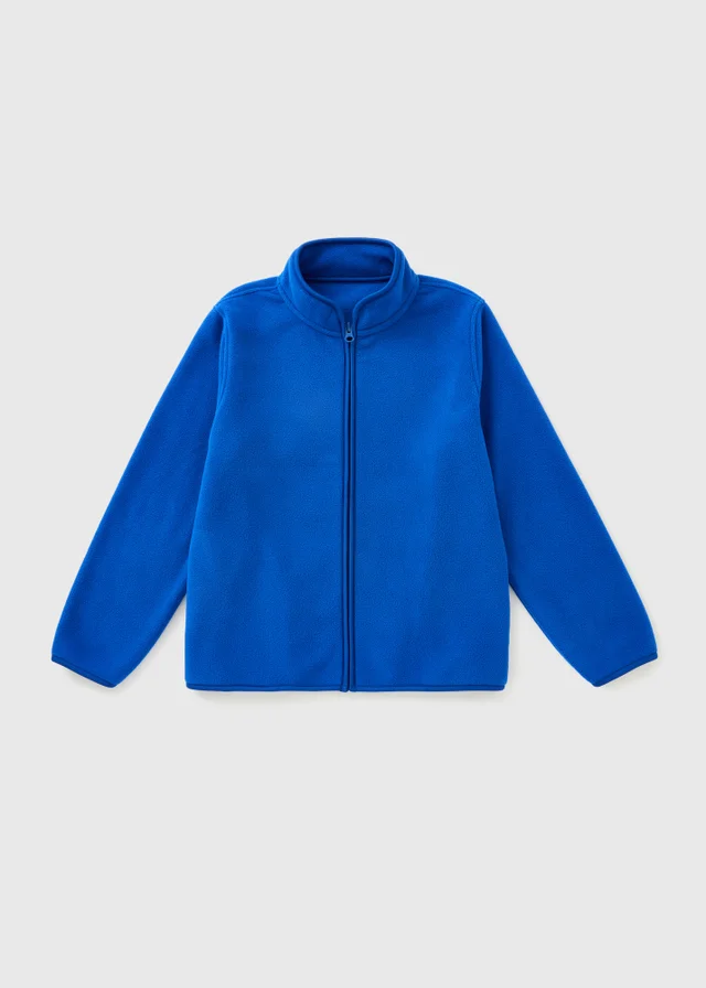 Kids Royal Blue Zip Fleece (3-13yrs)