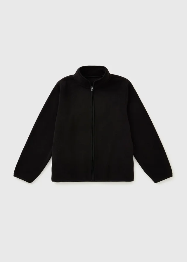 Kids Black Zip Fleece (3-13yrs)