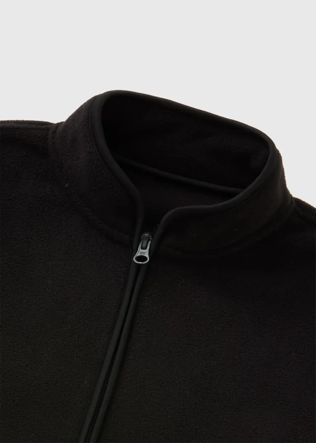 Kids Black Zip Fleece (3-13yrs)