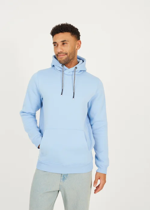 Brave Soul Blue Hoodie With Kangaroo Pocket - 2XL Image 1