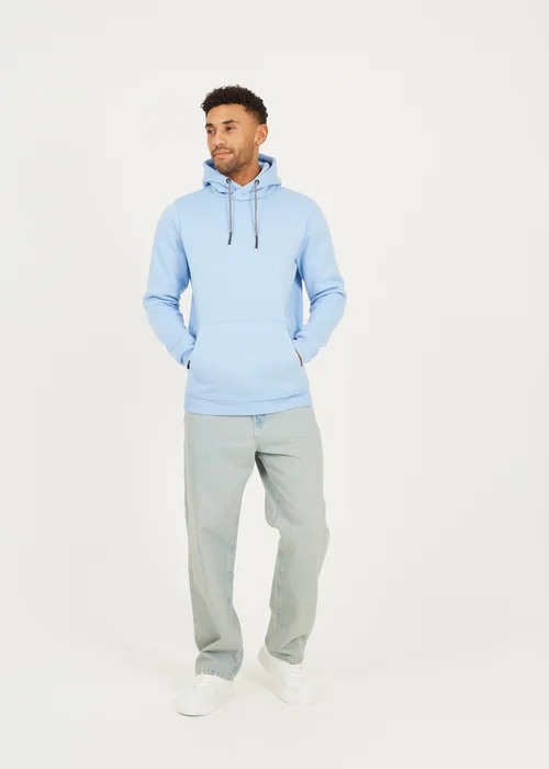 Brave Soul Blue Hoodie With Kangaroo Pocket - 2XL Image 4