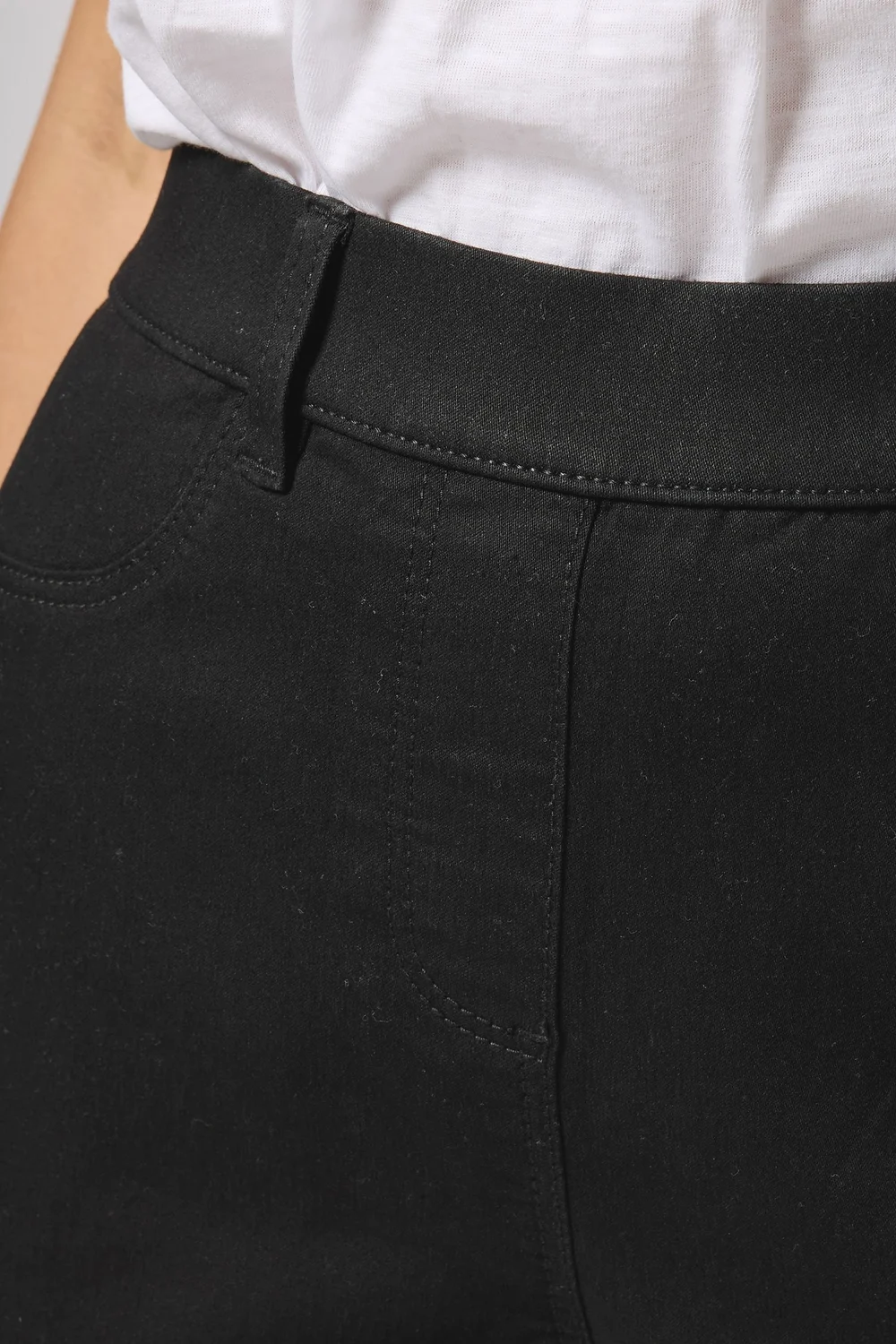 M&Co Black Bootcut Jeggings - 18/L31 Image 4