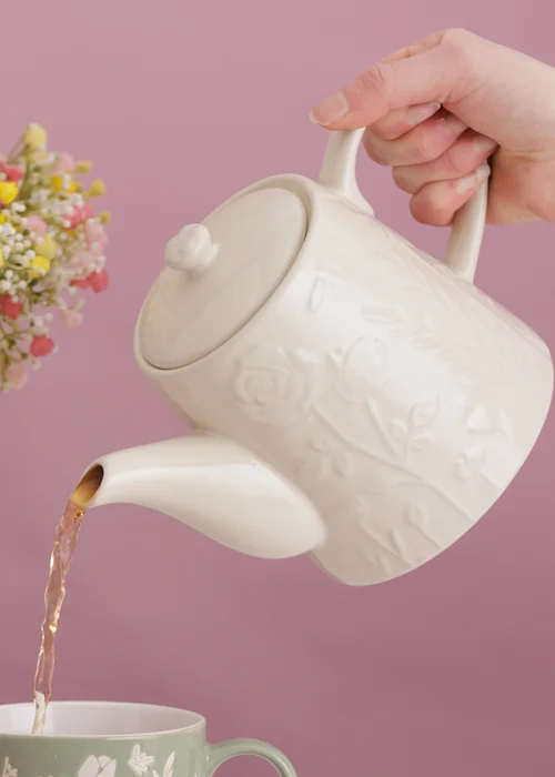 Mason Cash cream In the Meadow Teapot - One Size Image 3