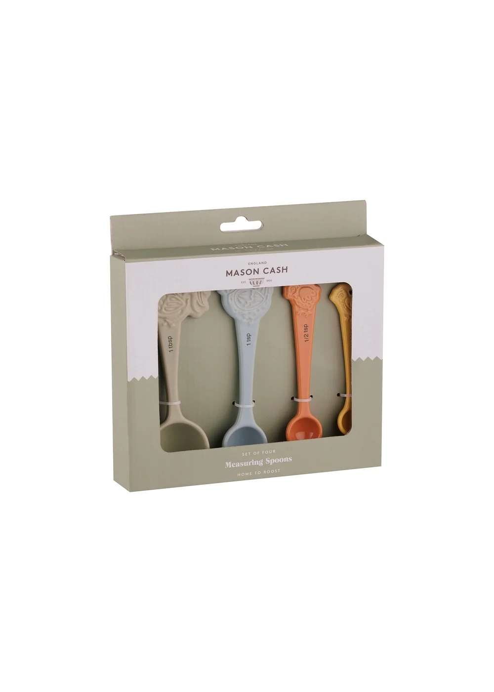 Mason Cash Home to Roost Measuring Spoons Set of 4 - One Size Image 2