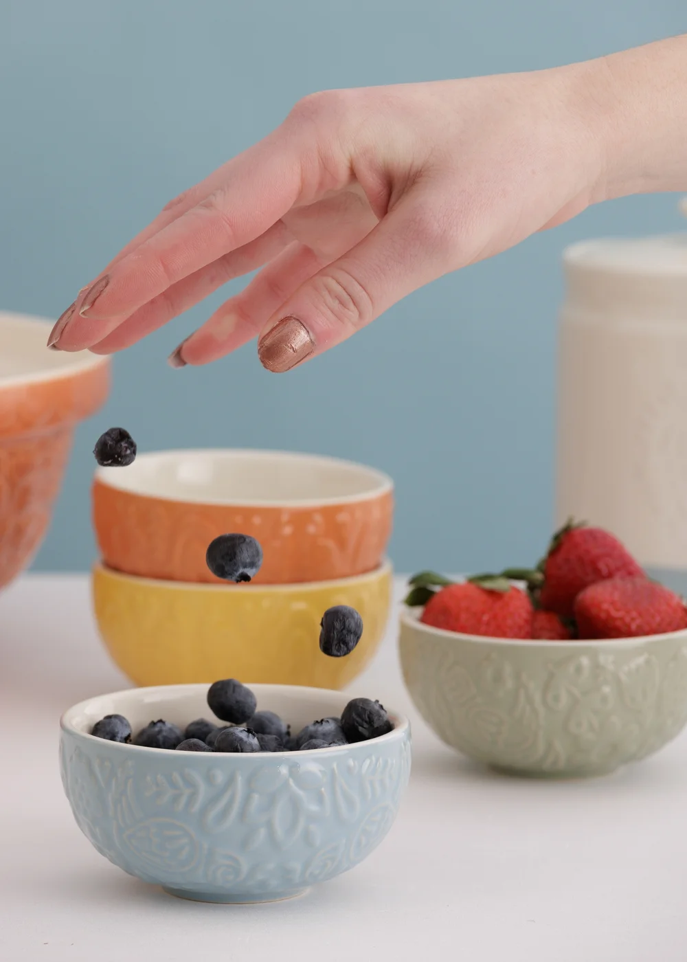 Mason Cash Home to Roost Mini Bowls Set of 4 - One Size Image 3