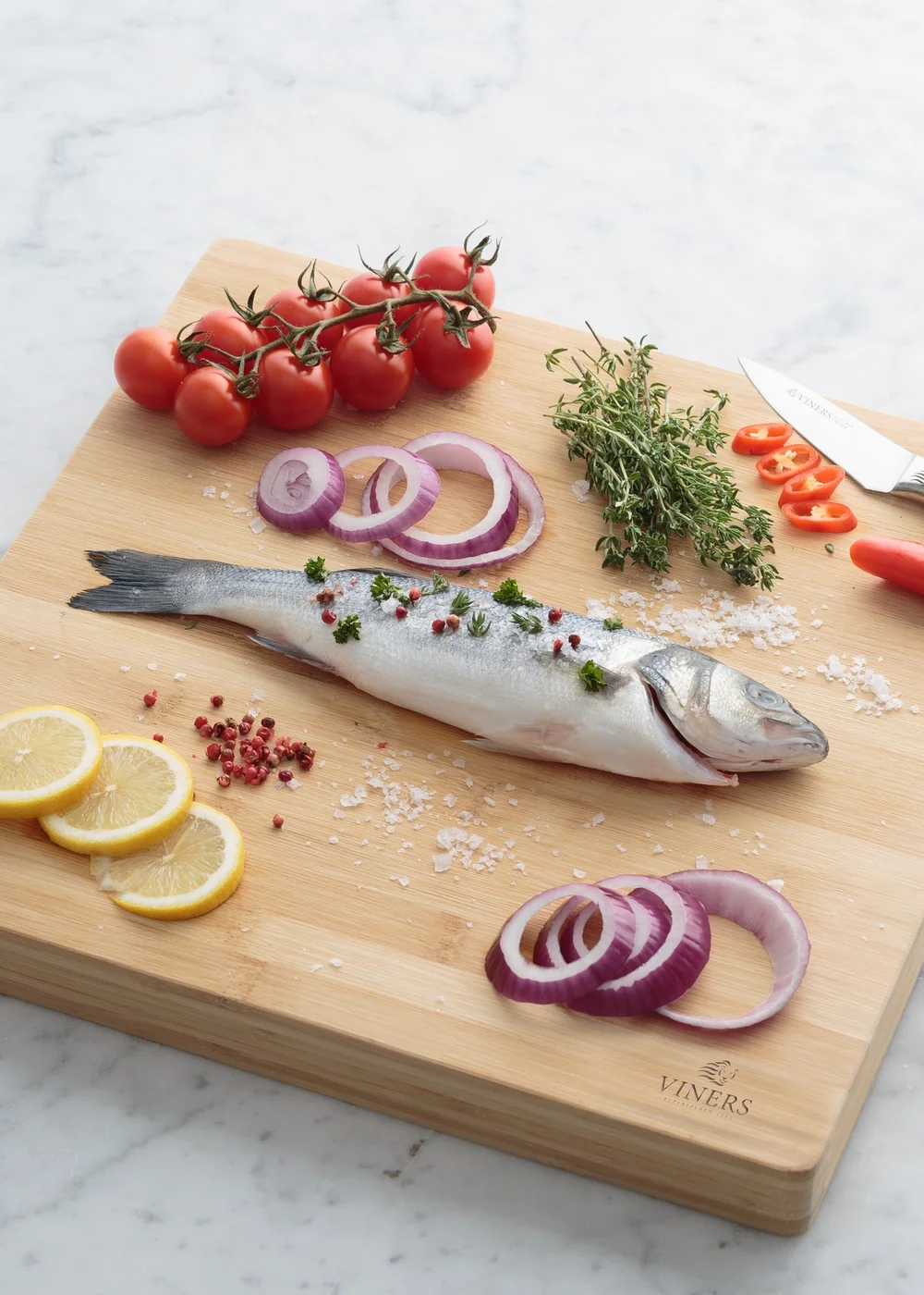 Viners Butchers Block 37cm - One Size Image 3
