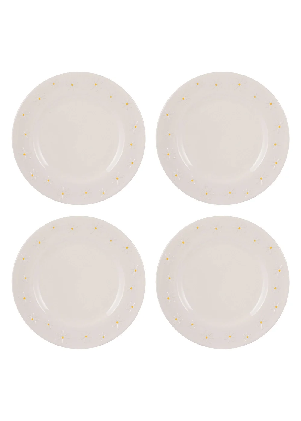 Price & Kensington Daisy Set of 4 Dinner Plates 27cm - One Size Image 1