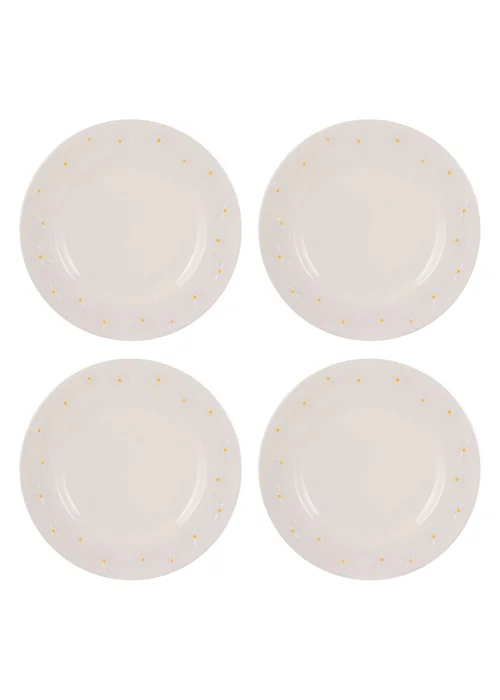 Price & Kensington Daisy Set of 4 Dinner Plates 27cm - One Size Image 1